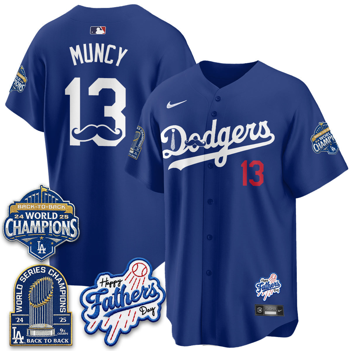 LAD Happy Father's Day 2026 Jersey - Stitched