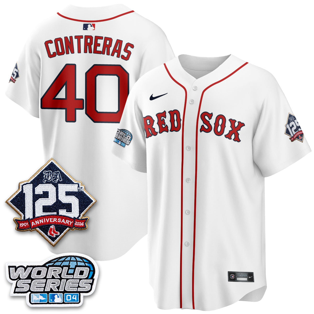 BOS Throwback 2004 Vapor Jersey - Stitched