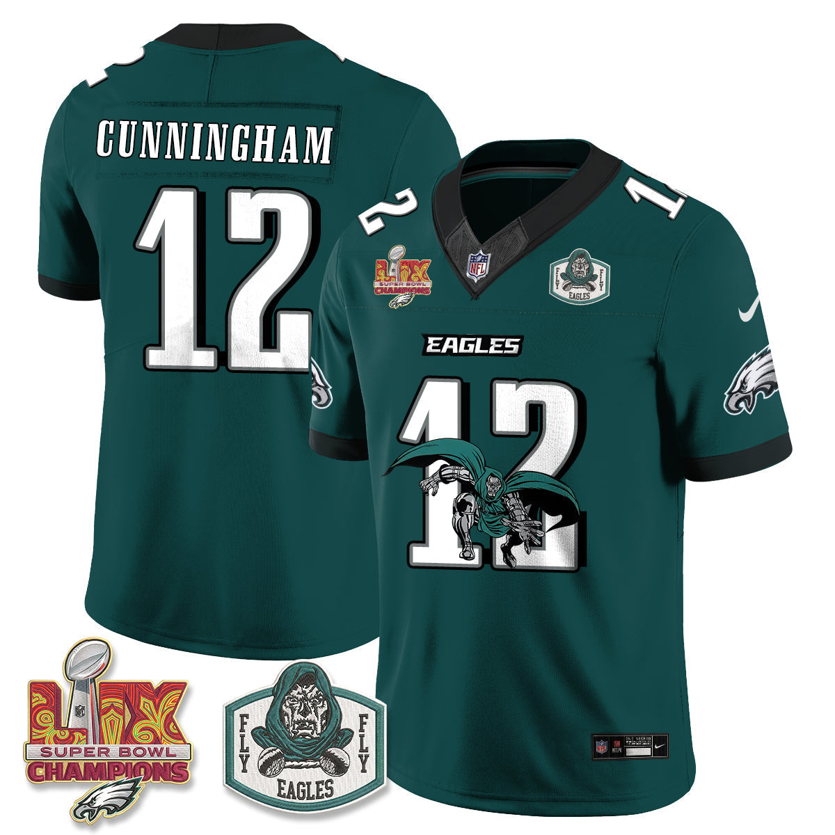 PHI x Green Cape Villain Edition Vapor Jersey - Stitched