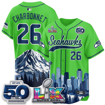 SEA City Edition Vapor Baseball Jersey - Stitch