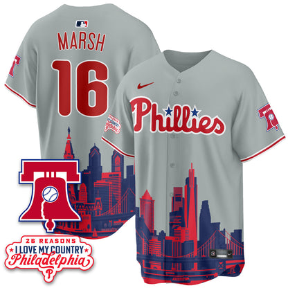 PHI "26 Reasons I Love My Country" Edition Vapor Jersey - Stitched