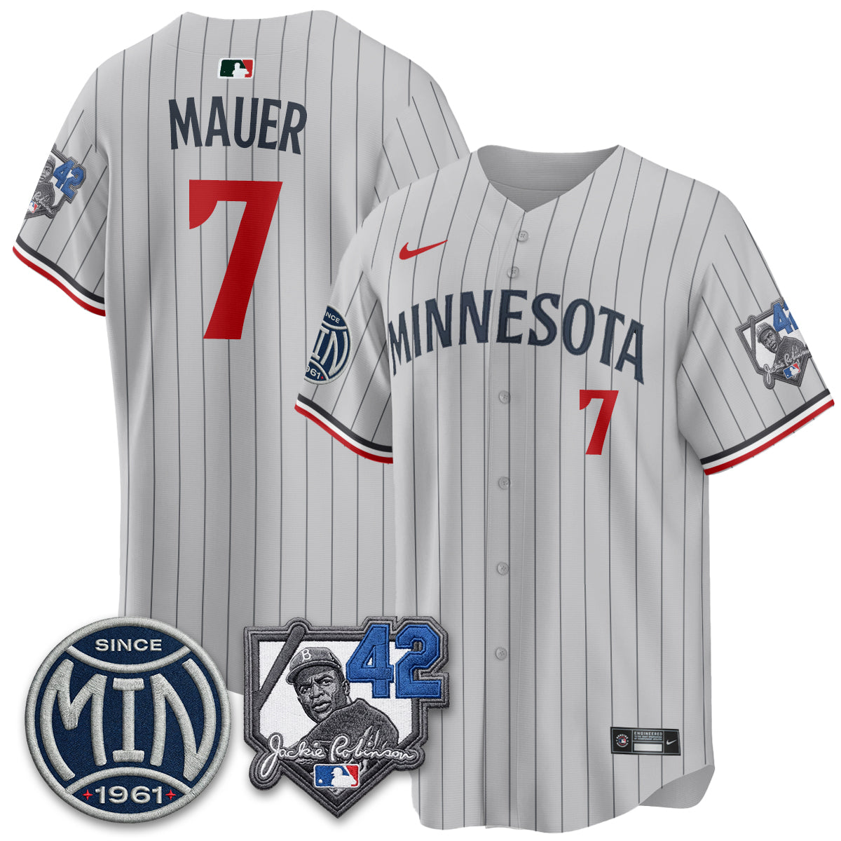 MIN 2026 Jackie Robinson Day Vapor Limited Jersey - Stitched