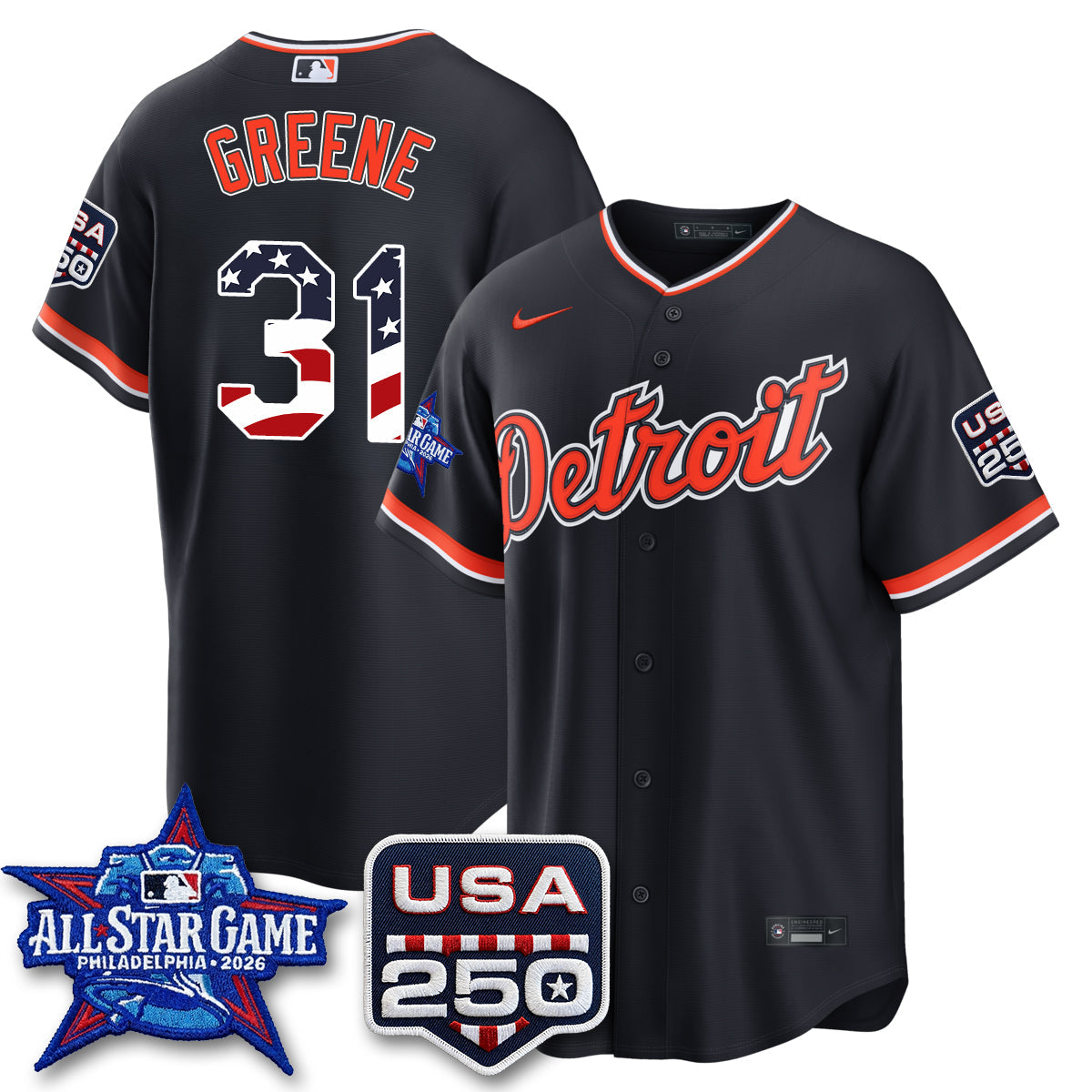 DET 2026 All Star Edition Vapor Jersey - Stitched