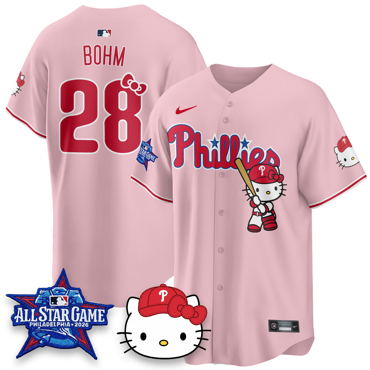 PHI x Meow Kitty Vapor Limited Jersey V2- Stitched-NQD