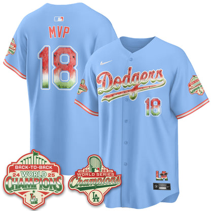 LAD National Watermelon Day Vapor Jersey - Stitched
