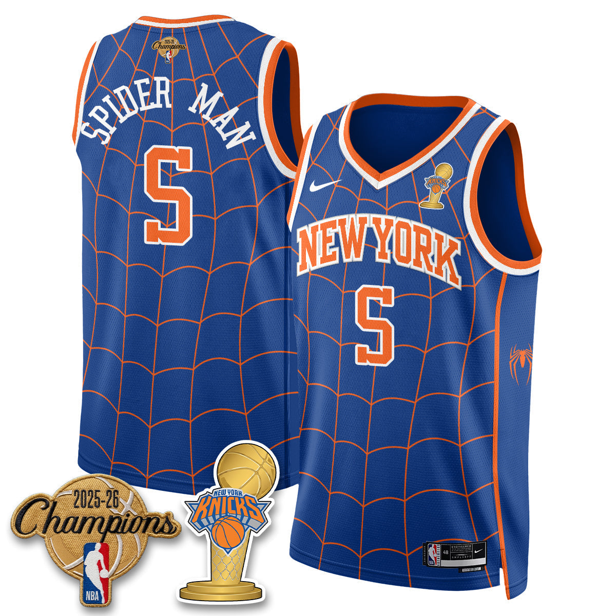 NYK 2026 Champions Brand New Day Vapor Jersey - Stitched-NQD