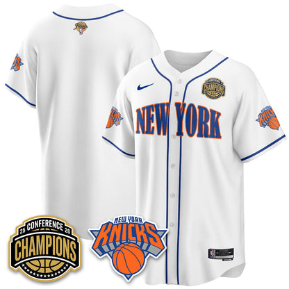 NYK 2026 NBA Finals Vapor City Edition Jersey V2- Stitched