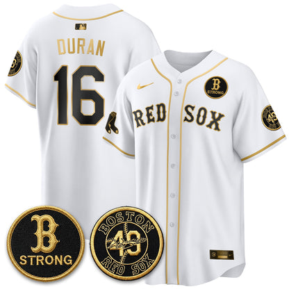 BOS Tim Wakefield Memorial Patch Vaper Premier Limited Jersey - Stitched V2