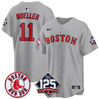 BOS 125th Anniversary Patch Vapor Jersey - Stitched-DTD