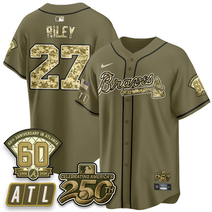 ATL Salute to Service 2026 Vapor Limited Jersey - Stitched