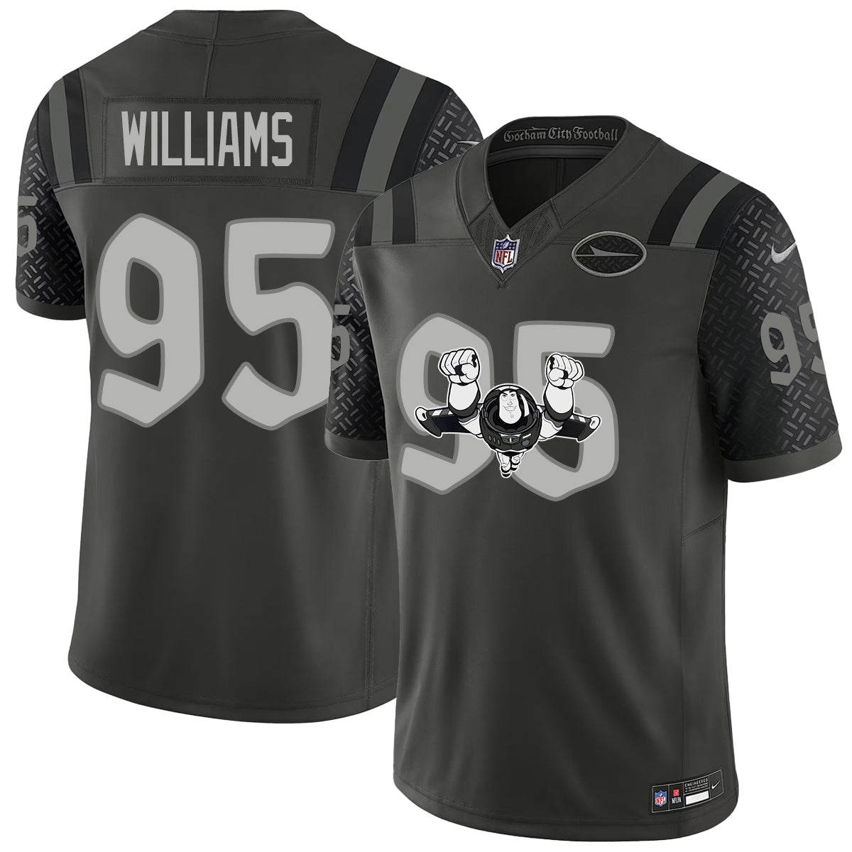 NYJ x Infinity & Beyond Hero Edition Vapor Jersey - Stitched