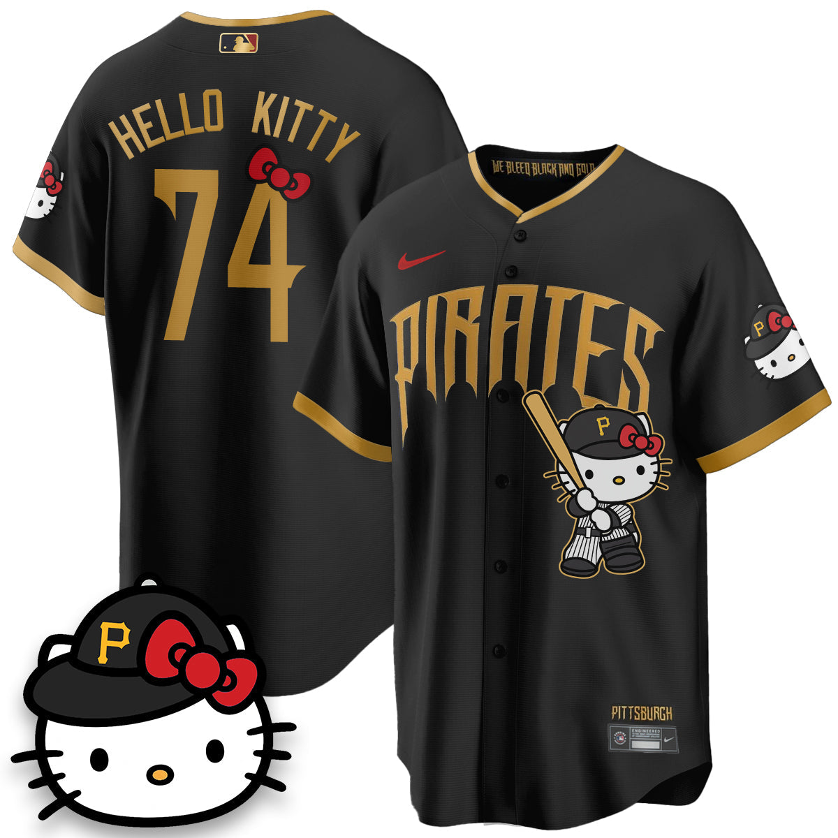 PIT x Meow KT Vapor Limited Jersey - Stitched