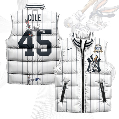 NYY Edition Unisex Puffer Vest - Printed