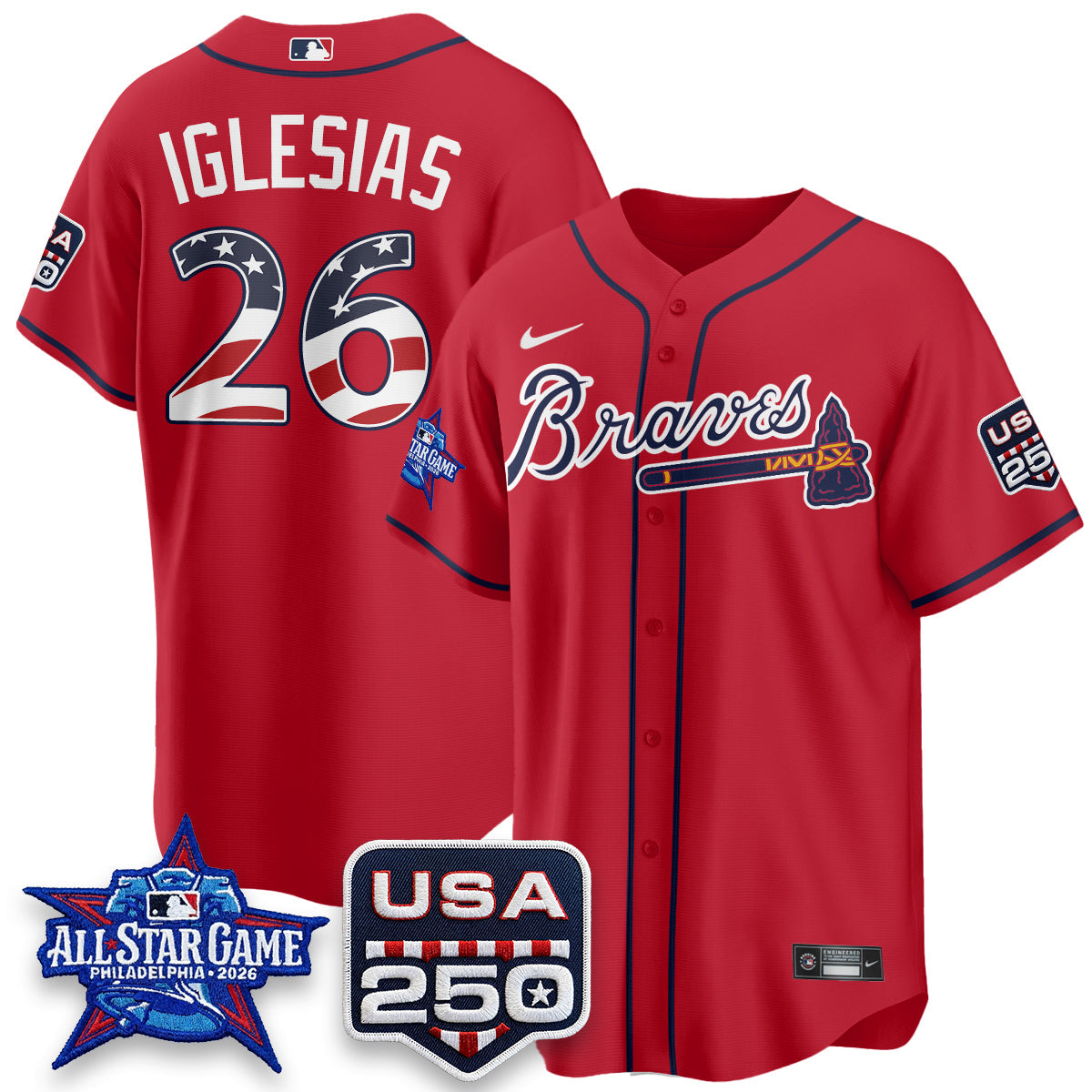ATL 2026 All Star Game Vapor Jersey- Stitched