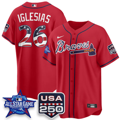 ATL 2026 All Star Game Vapor Jersey- Stitched
