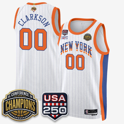 NYK 2026 NBA Eastern Conference Champions City Edition Jersey V2- Stitched