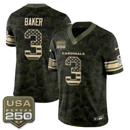 ARI 2026 Salute to Service Vapor Jersey - Stitched