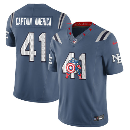 NE x Vibranium Shield Edition Vapor Jersey - Stitched