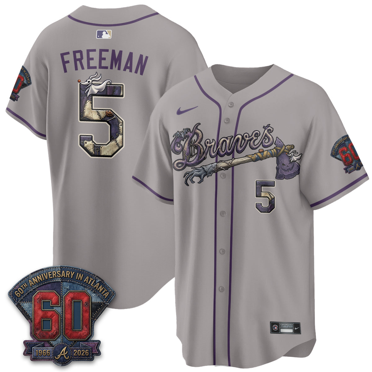 ATL Nightmare Edition Vapor Jersey - Stitched