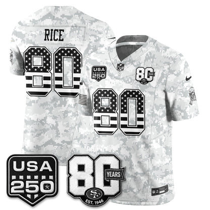 SF 2026 Salute to Service Edition Vapor Jersey - Stitched