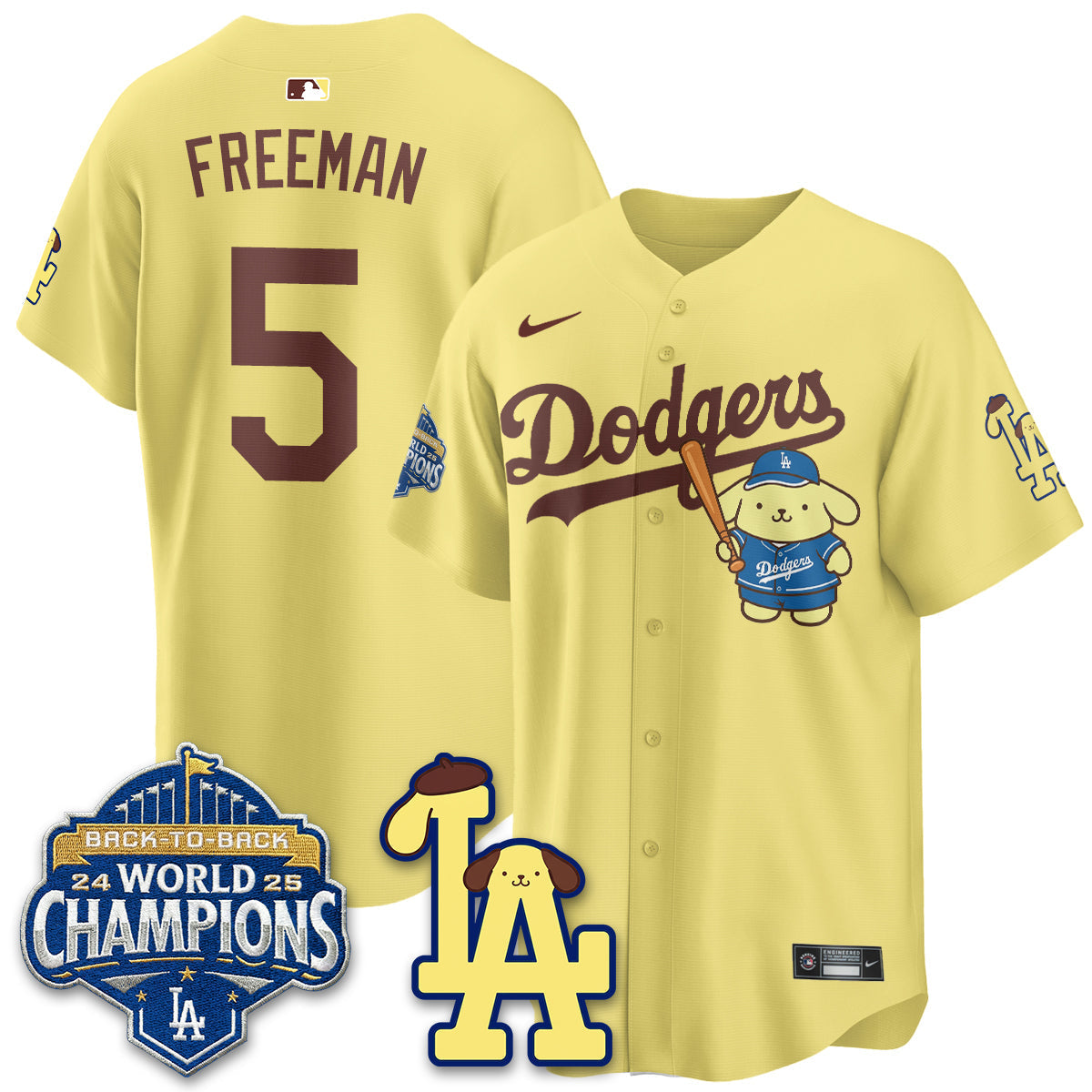 LAD Pompompurin Edition Vapor Jersey - Stitched