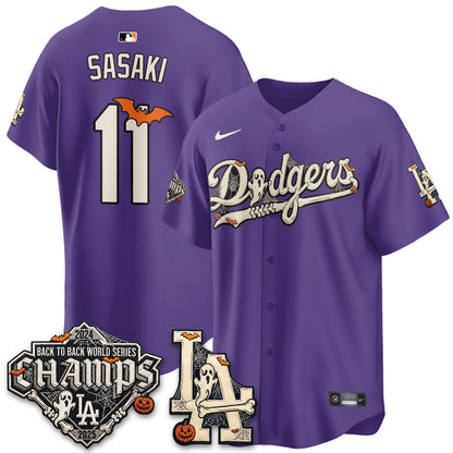 LAD Halloween 2026 Vapor Jersey - Stitched-NQD
