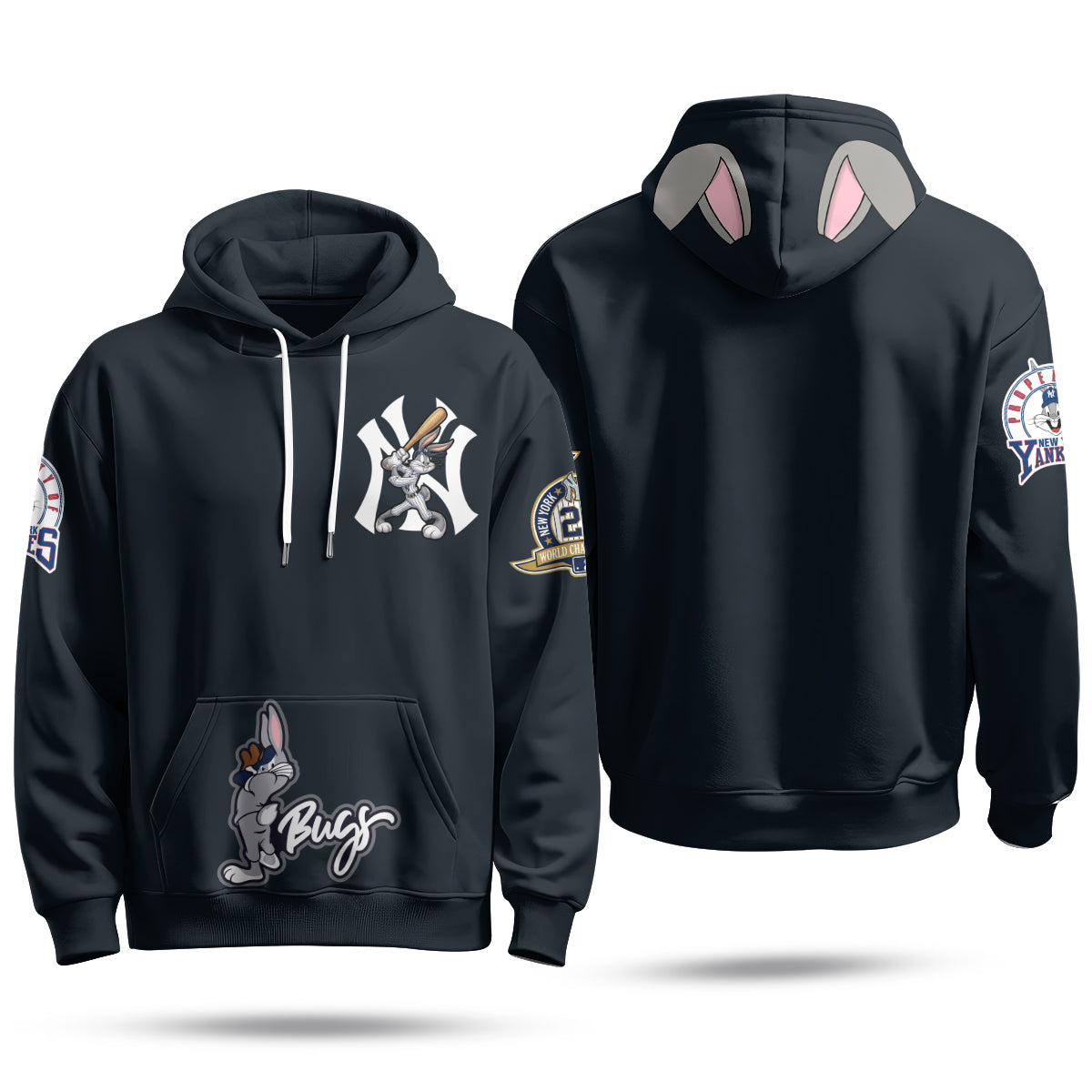 NYY Bunny Vapor Limited Hoodie - Printed