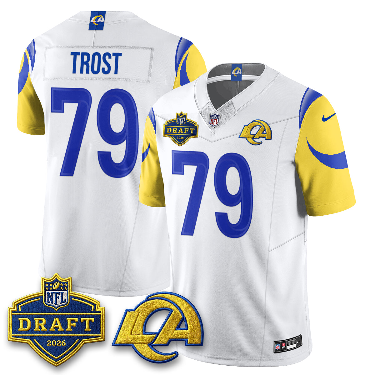 LAR 2026 NFL Draft Jersey - Stitched