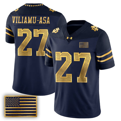 ND 2026 Shamrock Series Football Vapor Jersey - Stitched