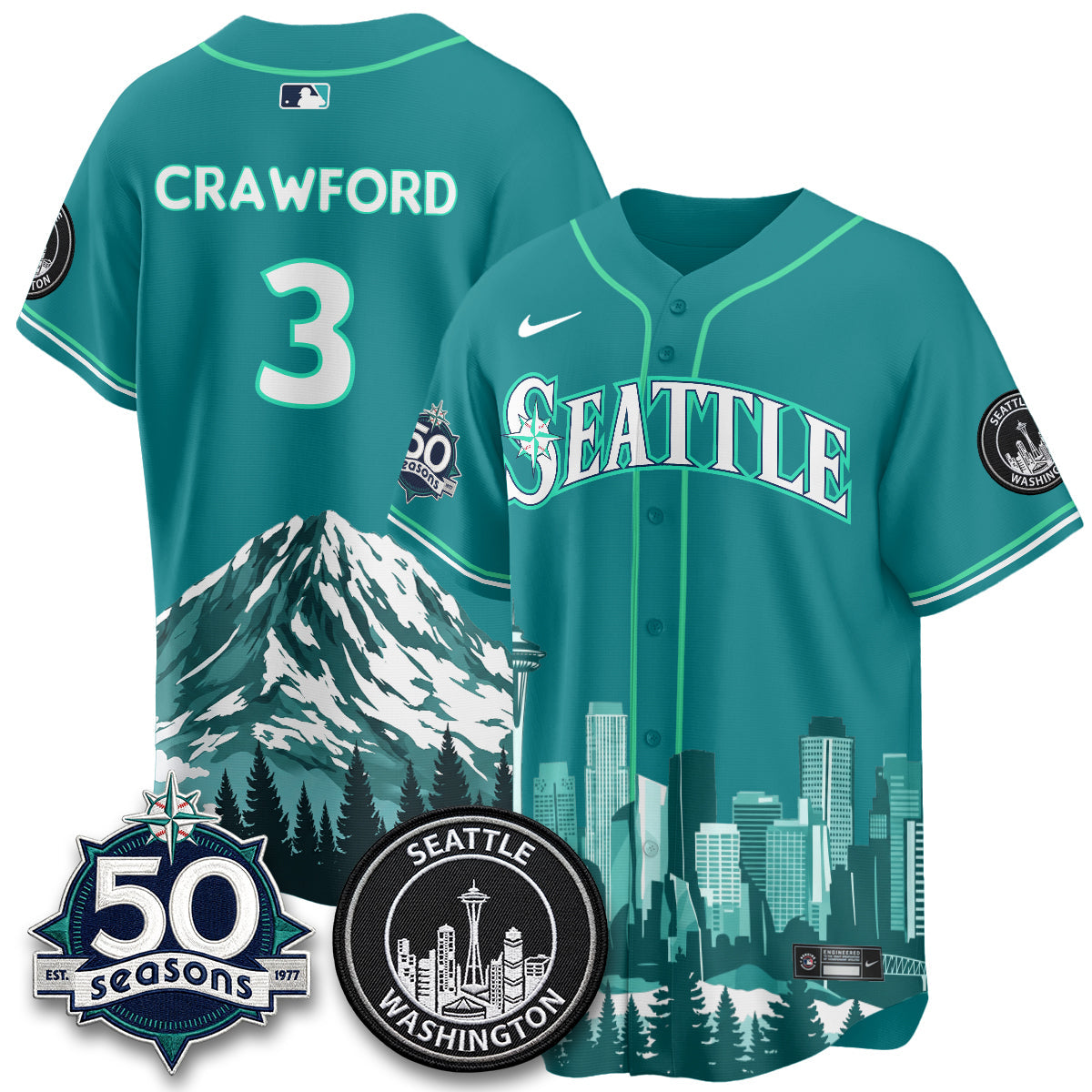 SEA City Edition Vapor Jersey - Printed