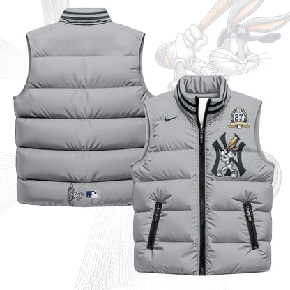 NYY Edition Unisex Puffer Vest - Printed