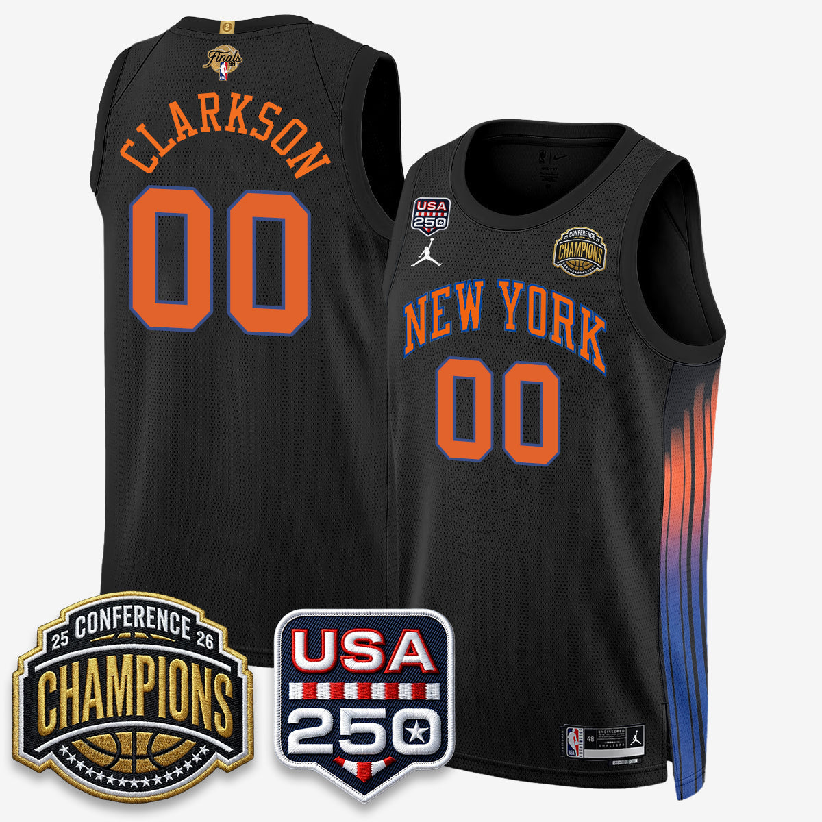 NYK 2026 NBA Eastern Conference Champions City Edition Jersey V2- Stitched