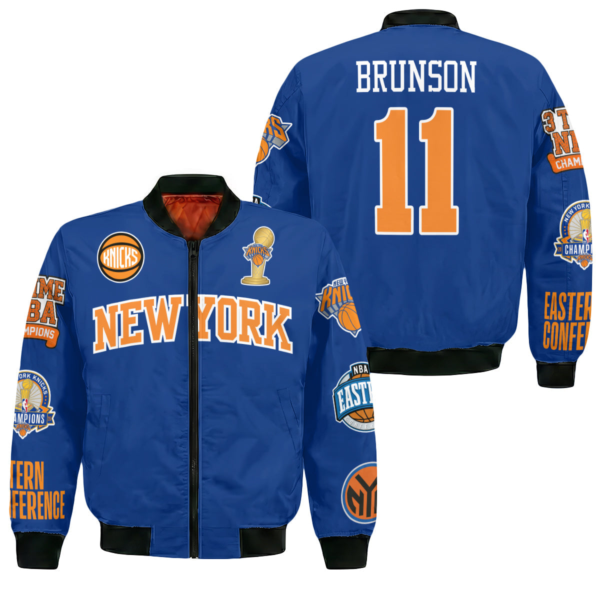 NYK 2026 NBA Finals Champions Limited Edition Bomber Jacket - Printed