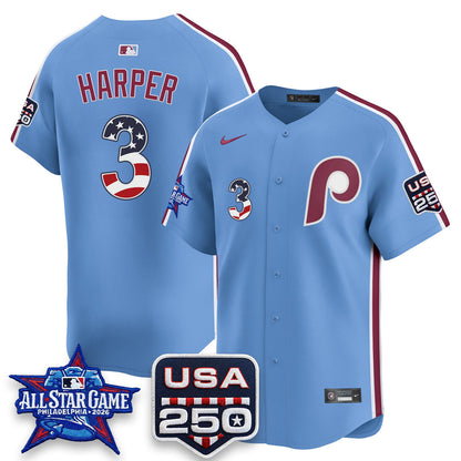PHI 2026 All Star Edition Vapor Jersey - Stitched