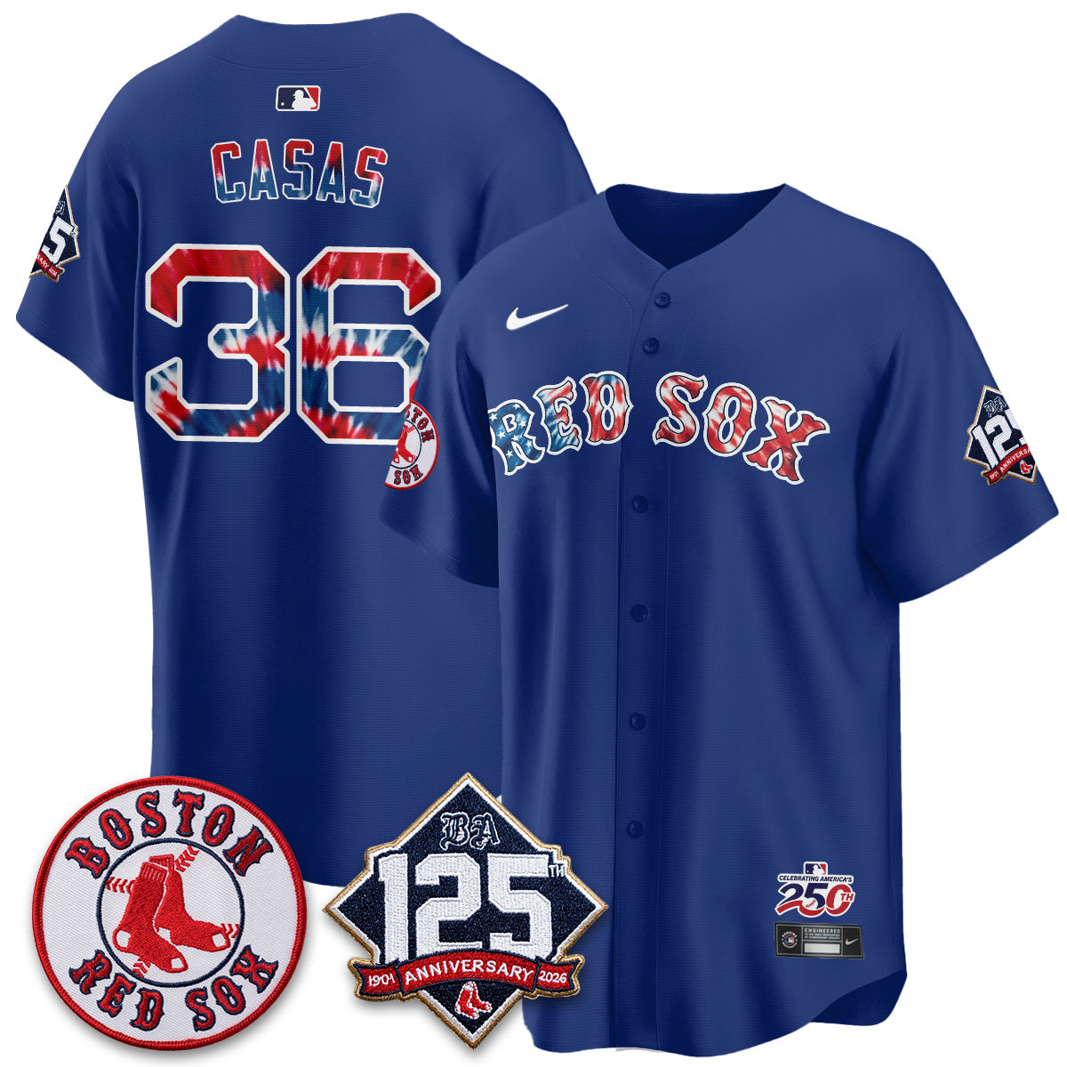 BOS Americana 2026 Vapor Limited Jersey - Stitched-DTD