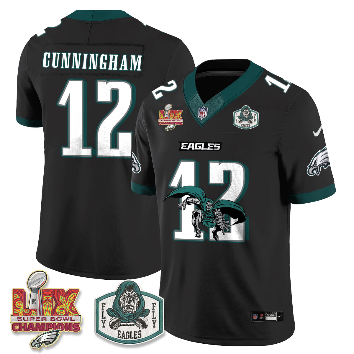 PHI x Green Cape Villain Edition Vapor Jersey - Stitched