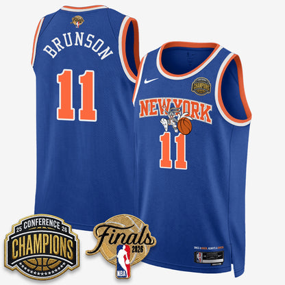 NYK 2026 NBA Eastern Conference Champions x Looney Tunes Vapor Jersey V2- Stitched