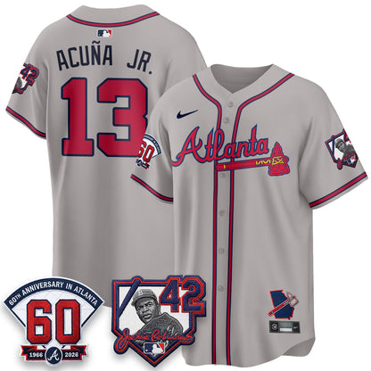 ATL 2026 Jackie Robinson Day Vapor Limited Jersey - Stitched