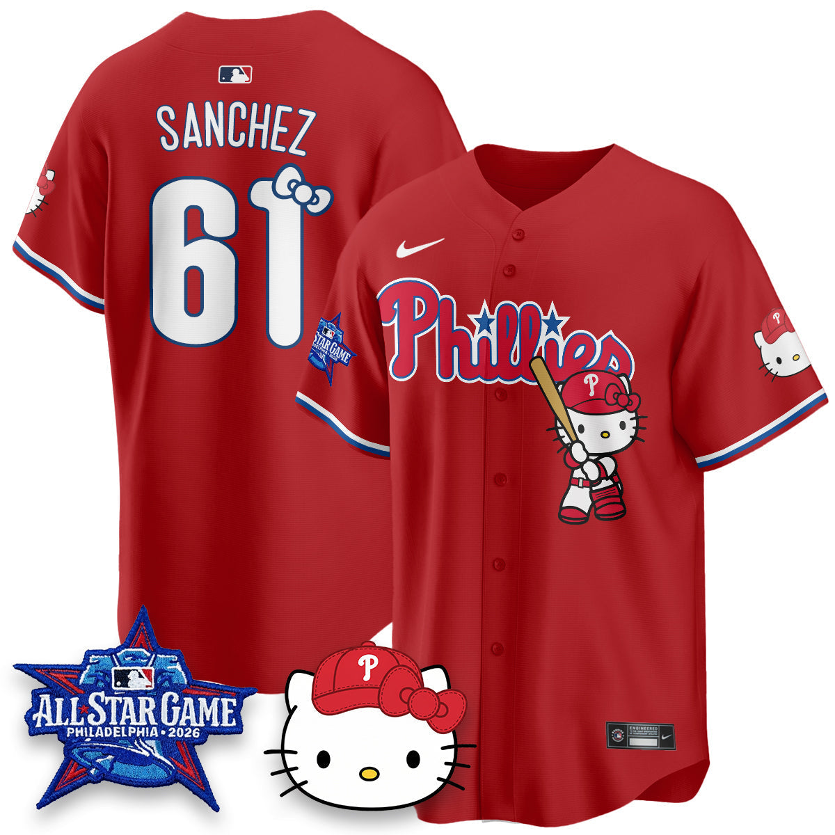 PHI x Meow Kitty Vapor Limited Jersey V2- Stitched-NQD