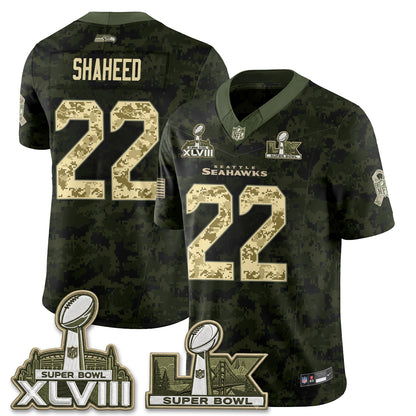 SEA 2026 Salute to Service Edition Vapor Jersey V2- Stitched