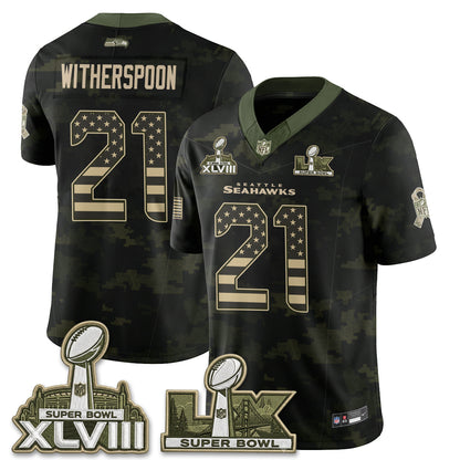 SEA 2026 Salute to Service Edition Vapor Jersey V2- Stitched