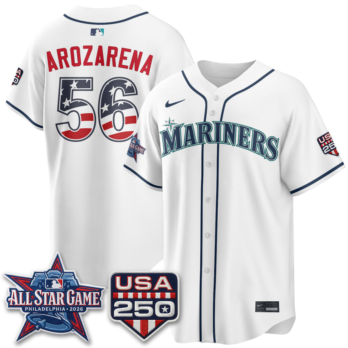 SEA 2026 All Star Edition Vapor Jersey - Stitched