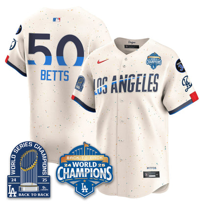 LAD Alternate Vapor Limited Jersey - 9x Champs - Stitched