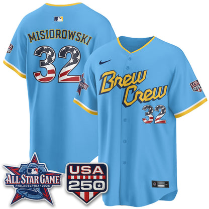 MIL 2026 All Star Game Vapor Jersey - Stitched