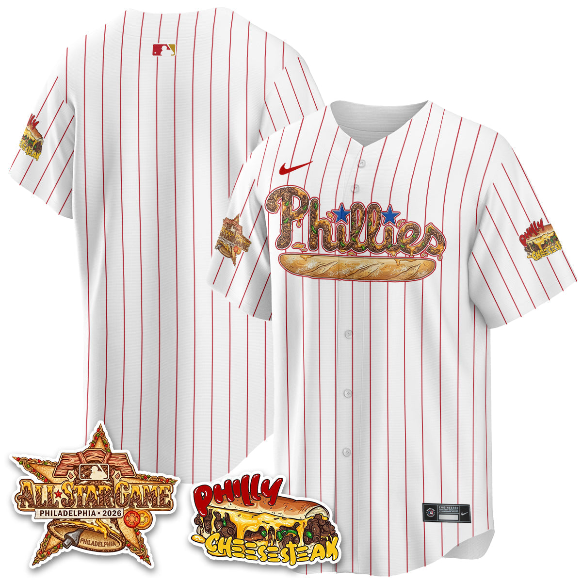 PHI Cheesesteak Edition Vapor Limited Jersey - Stitched
