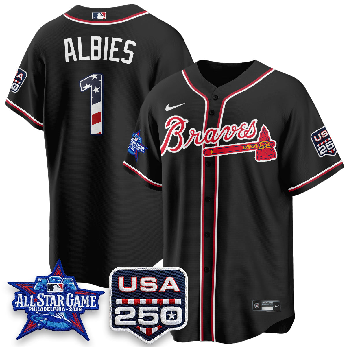 ATL 2026 All Star Game Vapor Jersey- Stitched