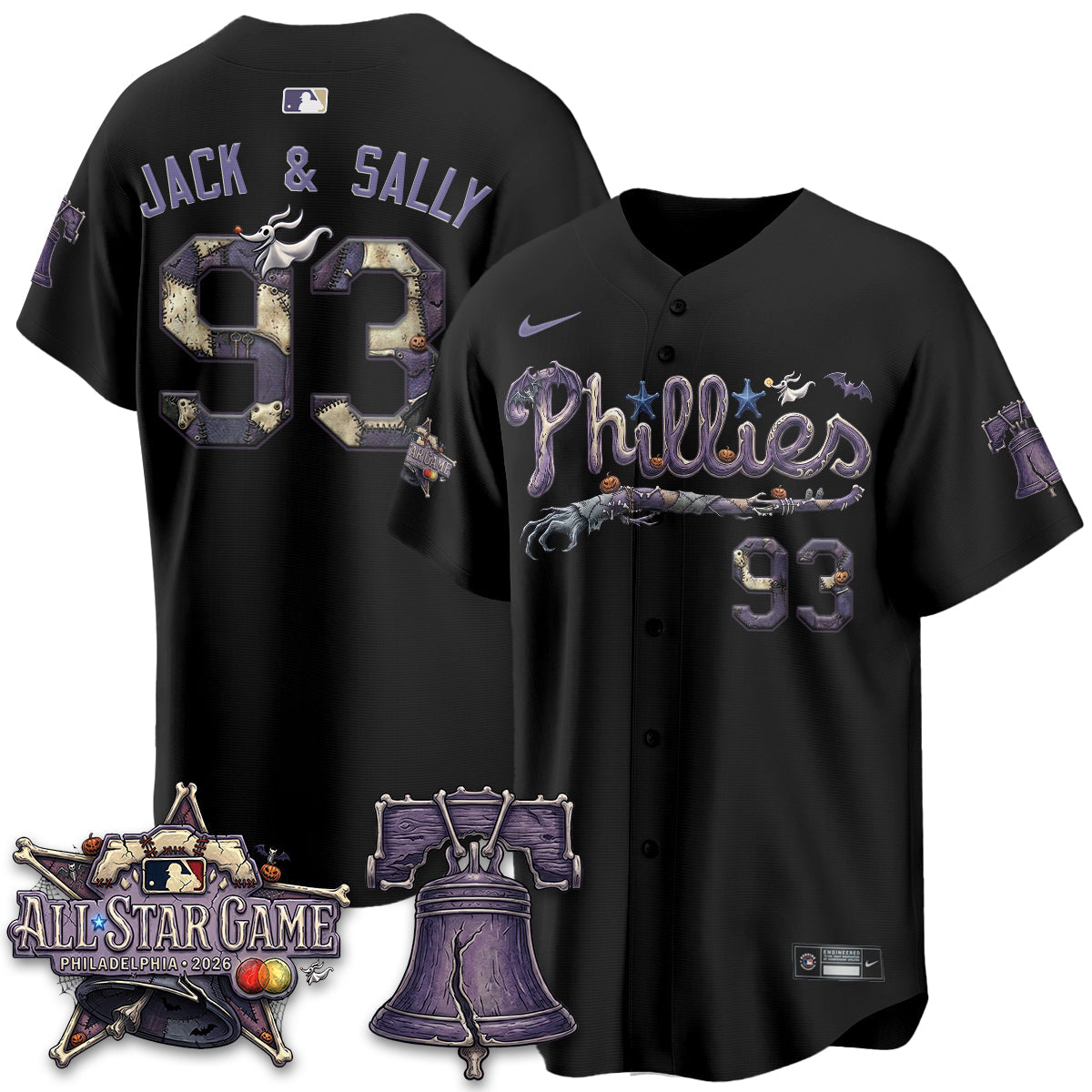 PHI Nightmare Edition Vapor Jersey - Stitched