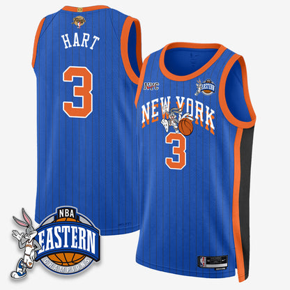 NYK 2026 NBA Finals x Bunny Vapor Jersey - Stitched