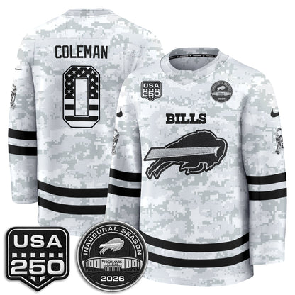 BUF 2026 Salute To Service Edition Hockey Jersey - Printed