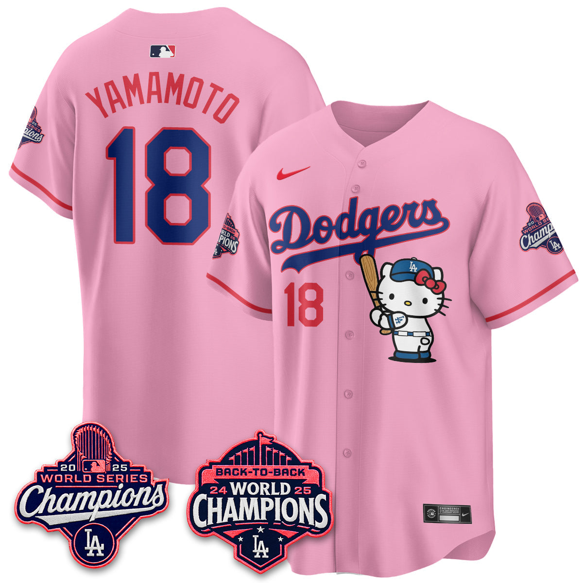 LAD x Hello Kitty Night 2026 Vapor Jersey - Stitched